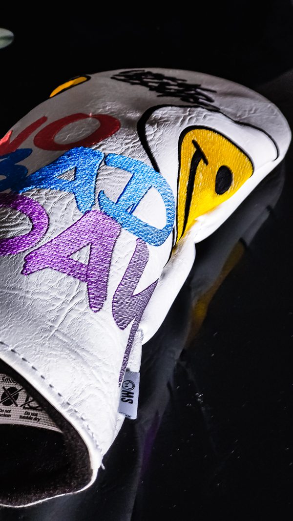 No Bad Days Driver 3 SMILEY GOLF CLUB COVERs - NO BAD DAYS - DRIVER