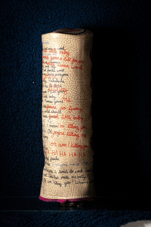 Harley Quinn Baseball Bat Writing