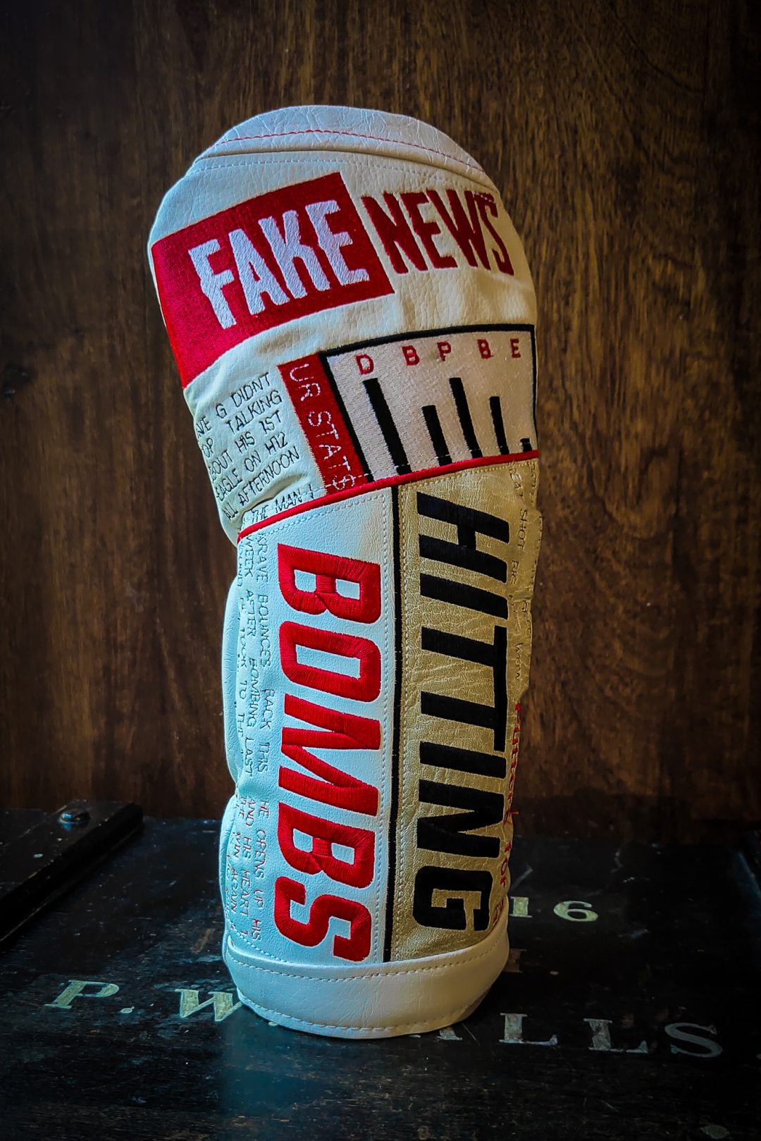 Fake News One-Off Golf Headcover