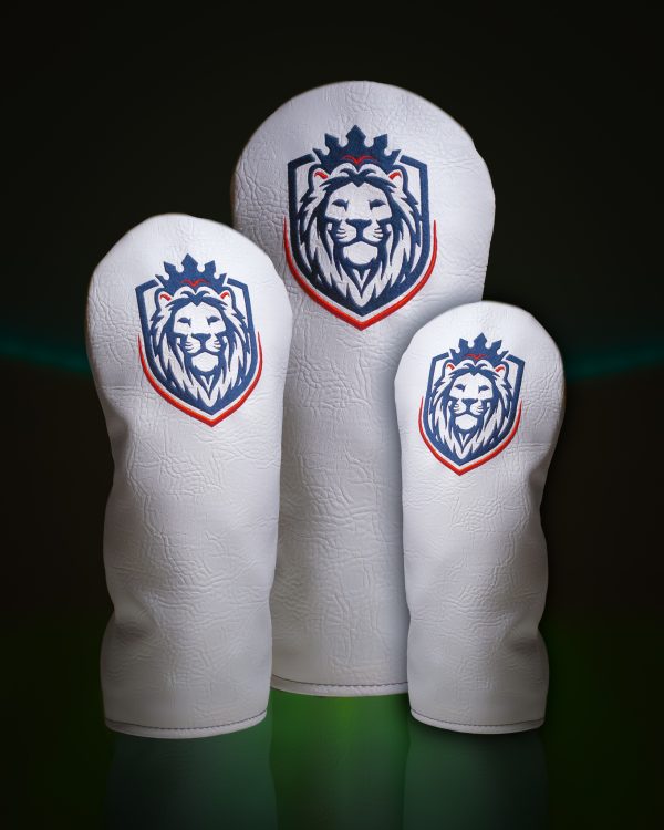 England Head Cover | Three Lions On A Shirt