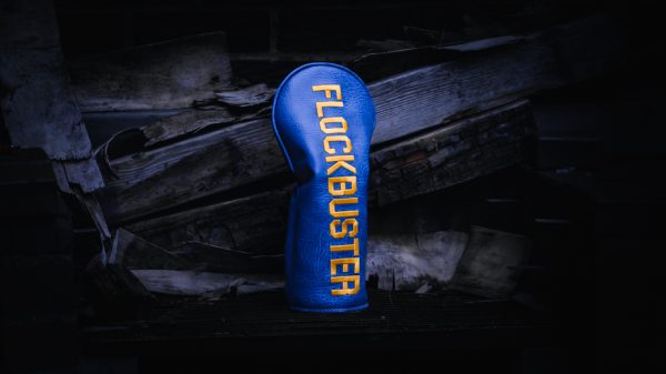 Blockbuster themed golf club headcover