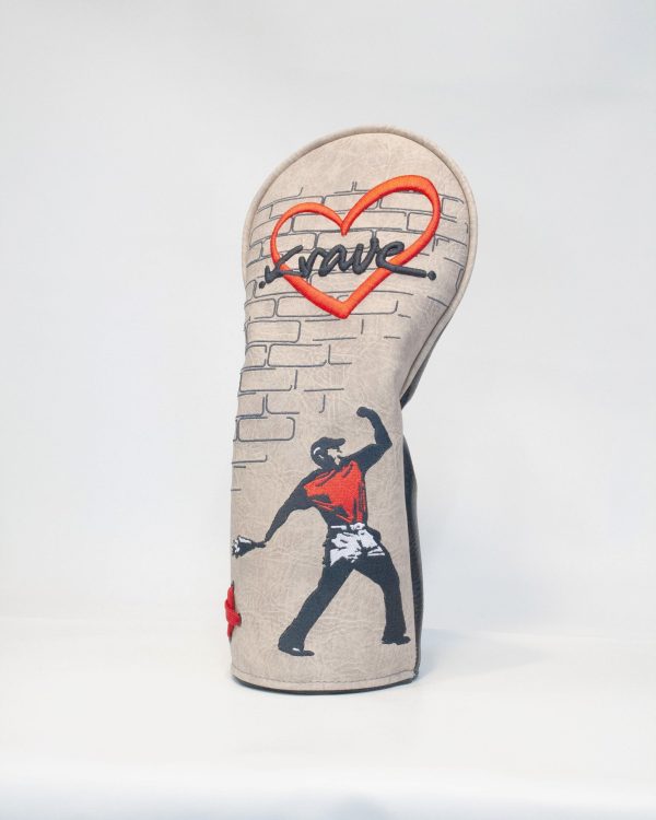 Mr Sunday by Shanksy a Banksy Style Golf Headcover