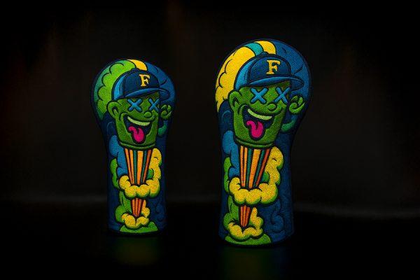 Firework Headcover Fairway Golf Club Cover