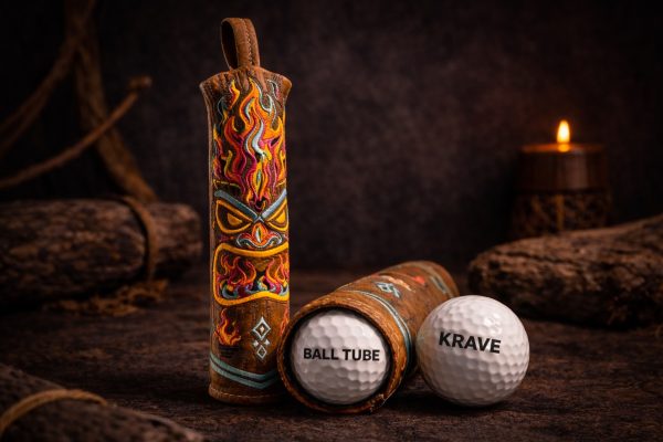 Tiki Golf Ball Tube